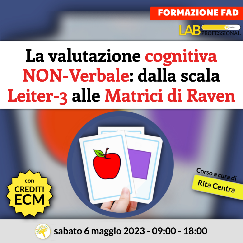 La valutazione cognitiva NONVerbale dalla scala